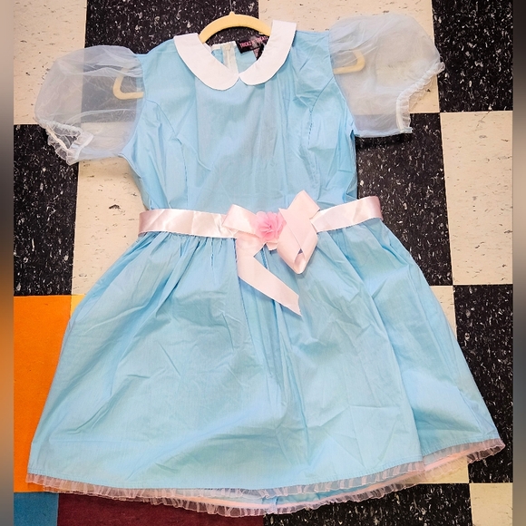 NWT Come Play With Us Costume Dolls Kill Shining Twins - Picture 1 of 6